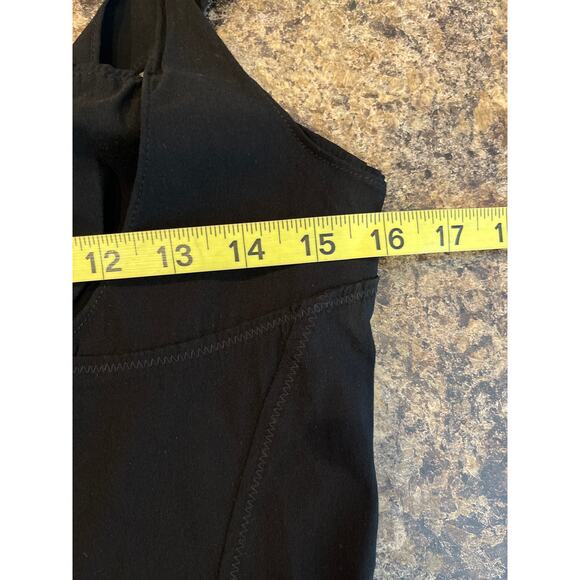 I AM GIA NEW Black Idez Mini Bodycon Dress Corset Style Size Large - Picture 10 of 11